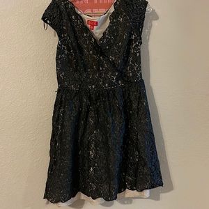 Black cocktail dress